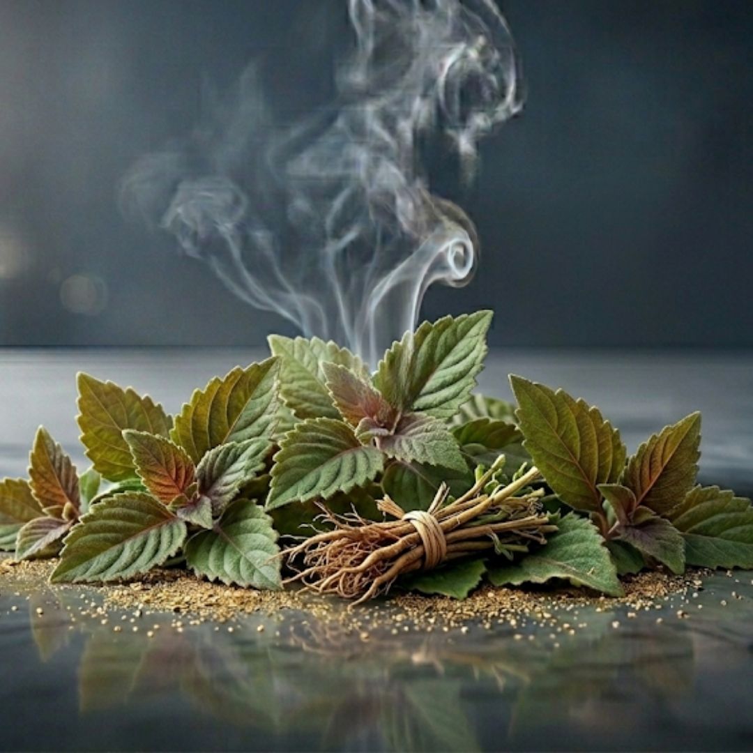 Patchouli leaves