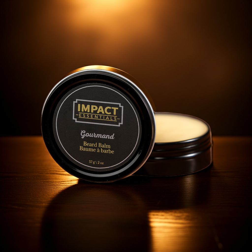Gourmand Natural Beard Balm - Fresh Coffee and Vanilla Blend