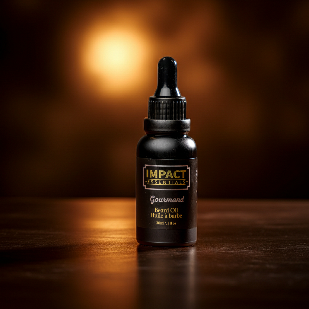 Gourmand Natural Beard Oil - Fresh Coffee and Vanilla Blend by IMPACT Essentials