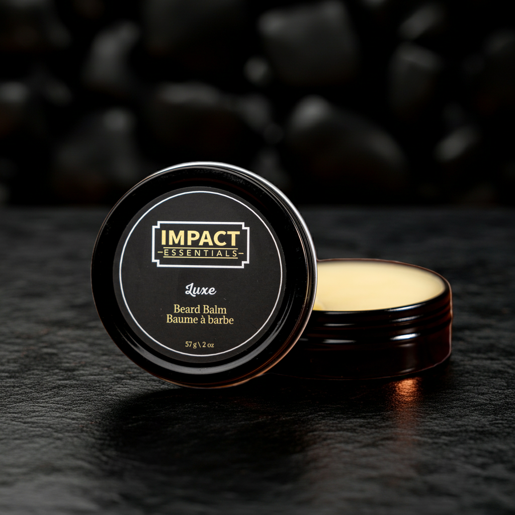 Luxe Natural Beard Balm - Cherry Tobacco and Cedarwood Blend